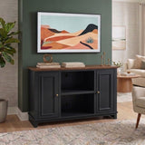 Sophia - 50" Console w/ 2 Doors - Black