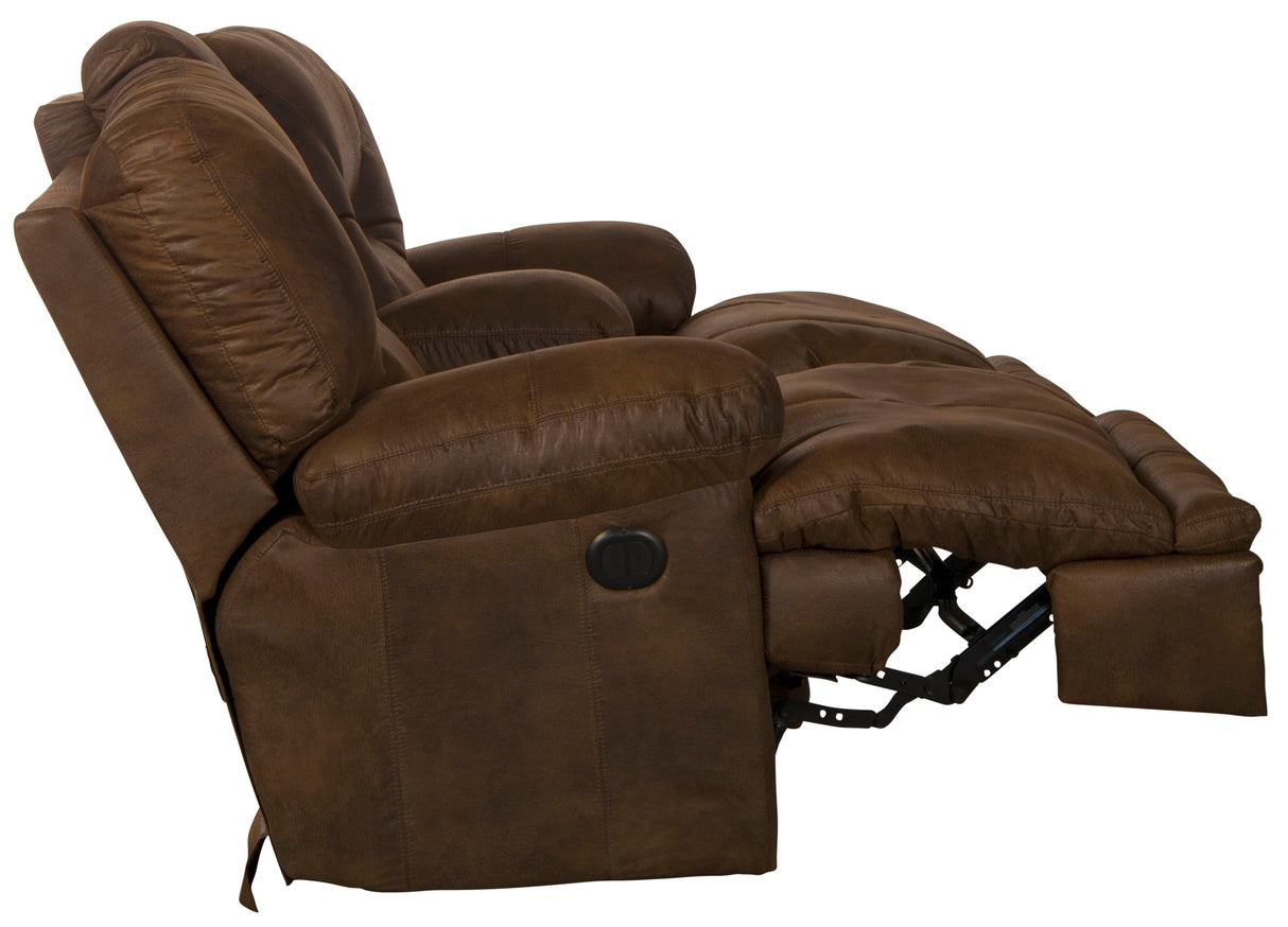 Voyager - Lay Flat Console Reclining Loveseat