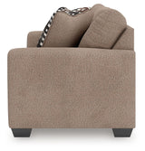 Triston-Peaks - Suede - Loveseat