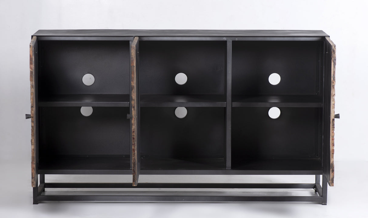 Astral Plains 3 Door Accent Cabinet