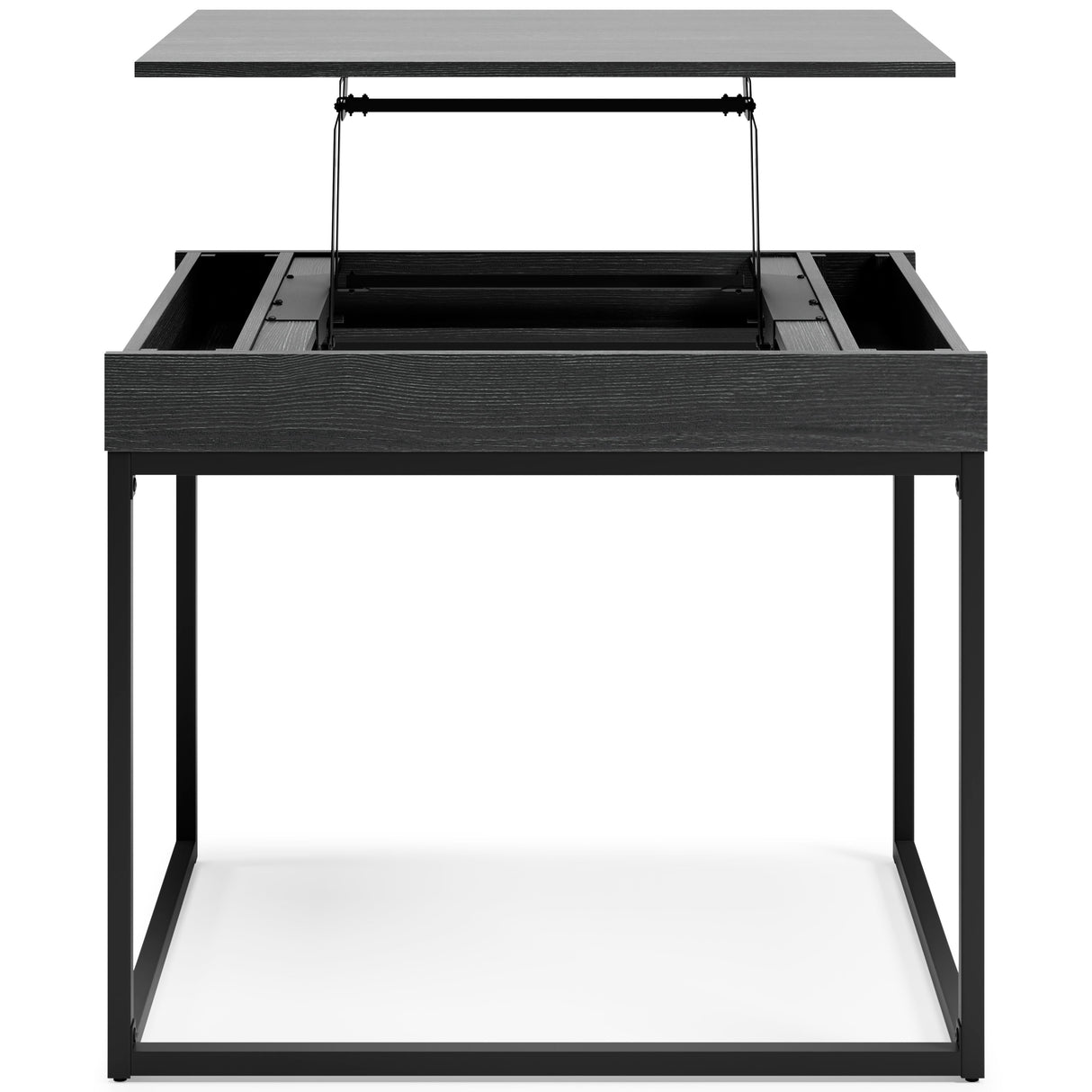 Yarlow - Black - Home Office Lift Top Desk