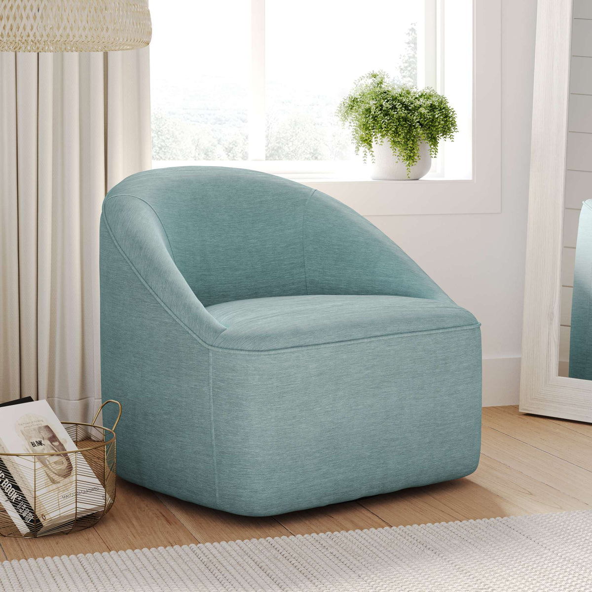 Lulu Swivel Accent Chair