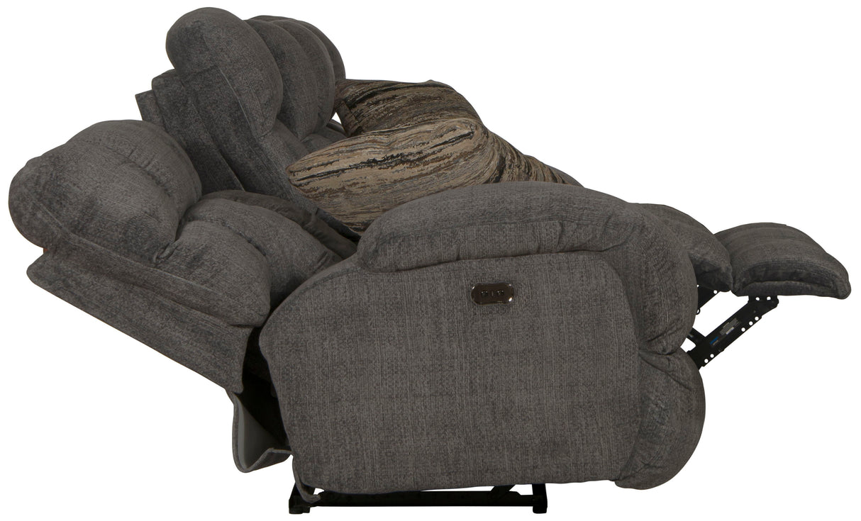 Ashland - Power Lay Flat Reclining Console Loveseat