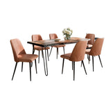 Nature's Edge - Dining Set - Chestnut
