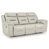 Heritage Reclining Sofa Leather