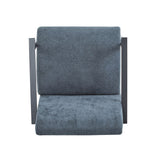 Modern Lounge Chair With Polyester Upholstery