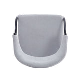 Contemporary Upholstered Dining Chairs With Metal Legs (Set of 2)