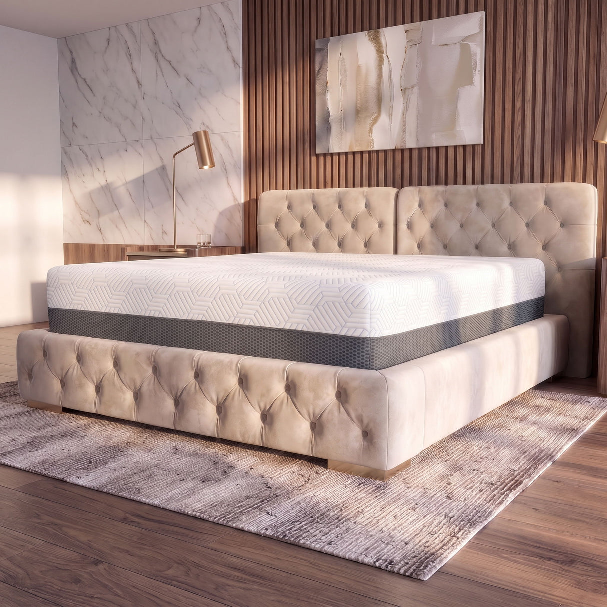 BedTech Pur Chill - 10" Medium Firm Mattress