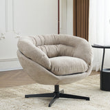 Modern Chenille Office Chair With 360 Degree Swivel