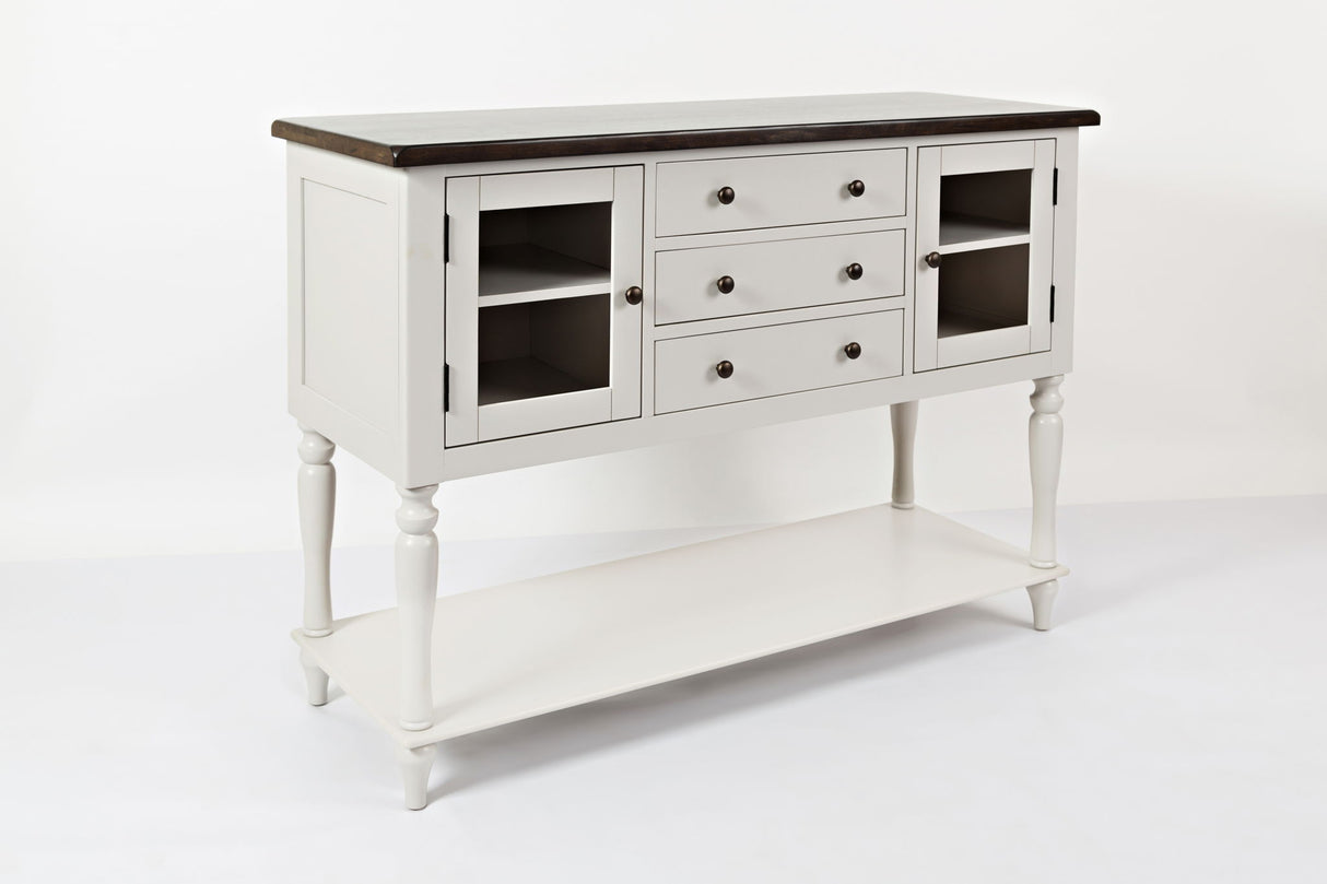 Orchard Park - Server - Soft Gray / Dark Brown