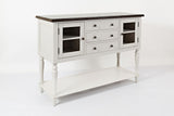 Orchard Park - Server - Soft Gray / Dark Brown