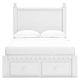 Mollviney - Storage Panel Bedroom Set