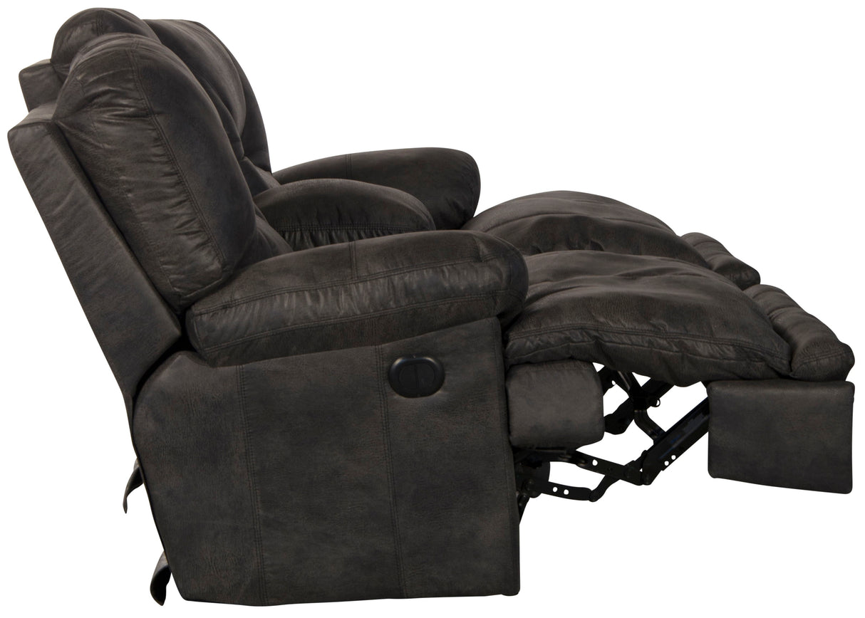 Voyager - Lay Flat Console Reclining Loveseat