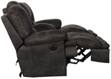 Voyager - Lay Flat Console Reclining Loveseat