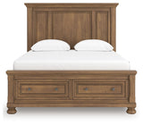 Feddinger - Panel Storage Bed