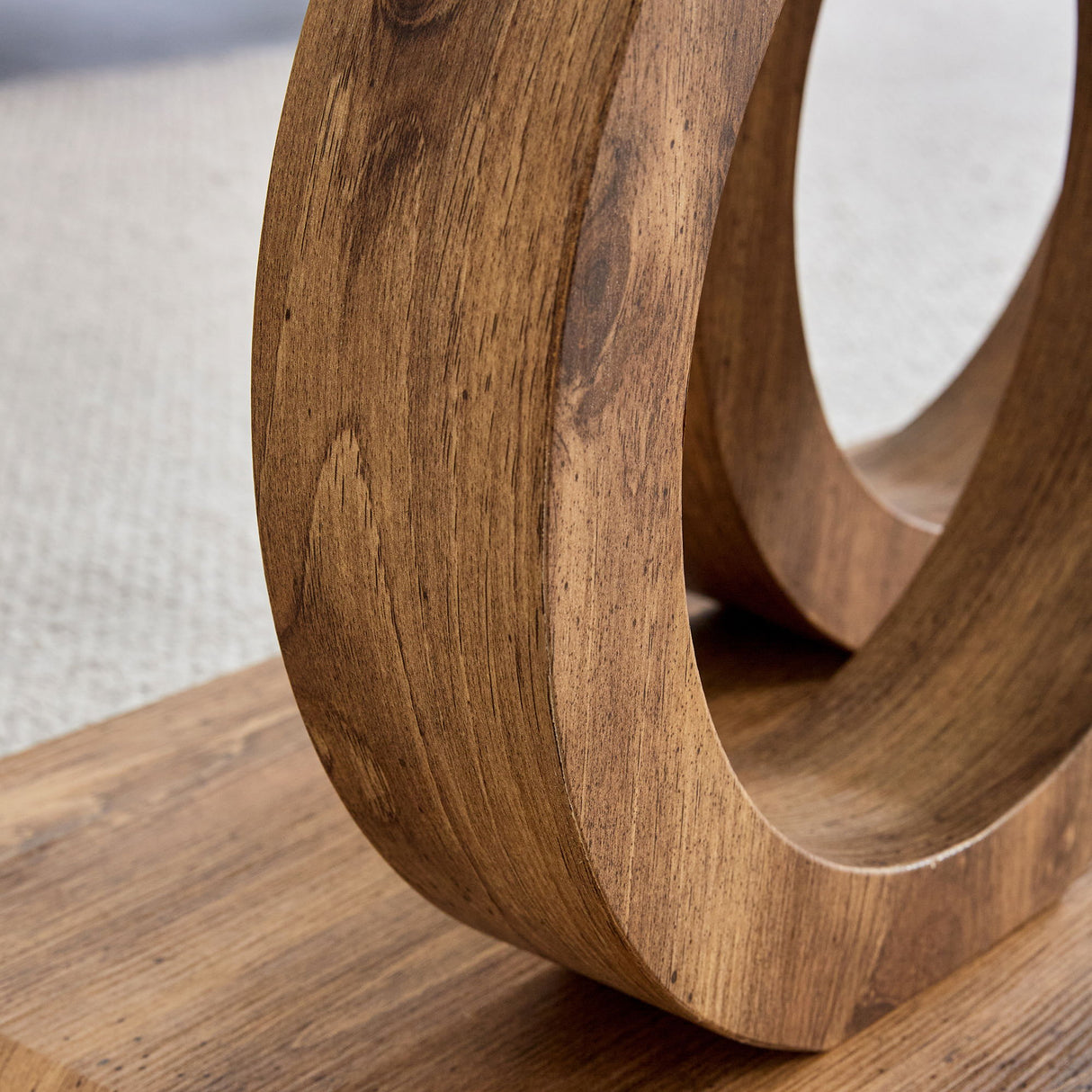 Contemporary Style Glass Top Coffee Table