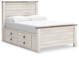 Willowton - Panel Bed