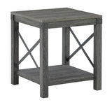Freedan - 3 Pc. - Coffee Table, 2 End Tables - Grayish Brown