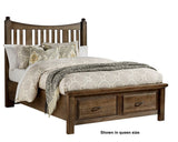 Maple Road - Slat Poster Storage Bed