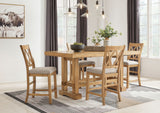 Havonplane - Upholstered Barstool (Set of 2) - Brown