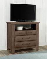 Sawmill - 4-Drawer Media Chest