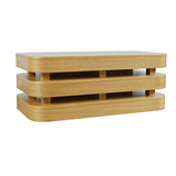 Brix Rectangular Cocktail Table w/Casters