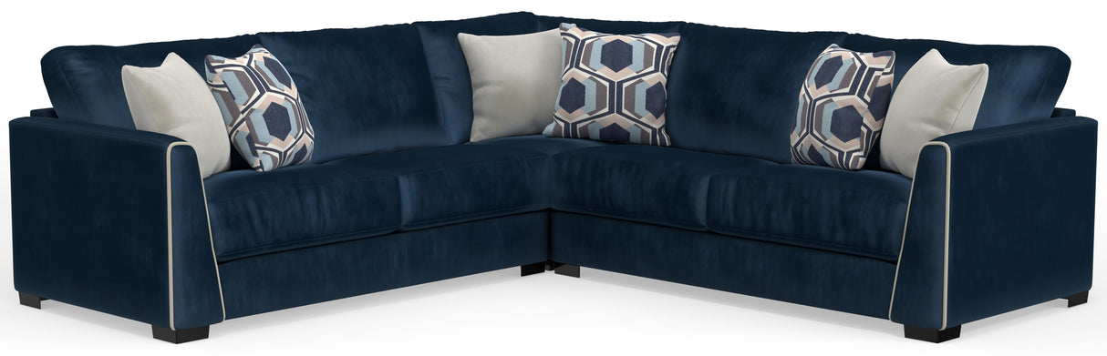 Jetson - Sectional And Included Accent Pillows