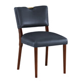 Bryson Retro Modern Dining Chair (Set of 2) - Dark Navy