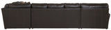 Denali - Italian Leather Match Sectional