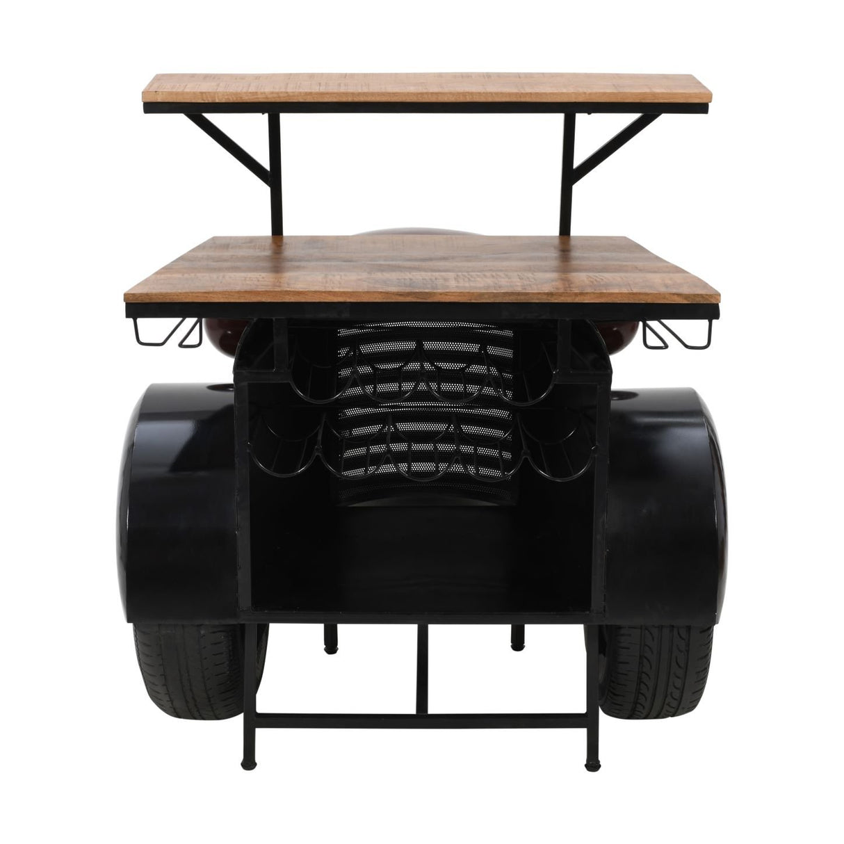 Woody Vintage Car Home Bar Table