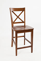 Simplicity - X Back Stool (Set of 2)