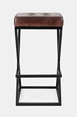 Global Archive - Brooks Leather Stool