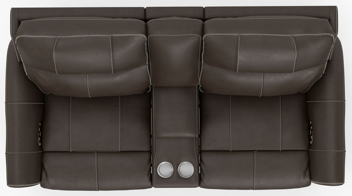 Fredda - Power Recliner Console Loveseat