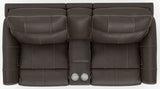 Fredda - Power Recliner Console Loveseat