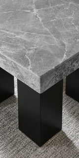 Camila - Square Counter Dining Set - Gray Top