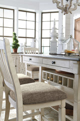 Bolanburg - Rectangular Dining Room Counter Table - Beige