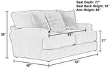 Lamar - Loveseat