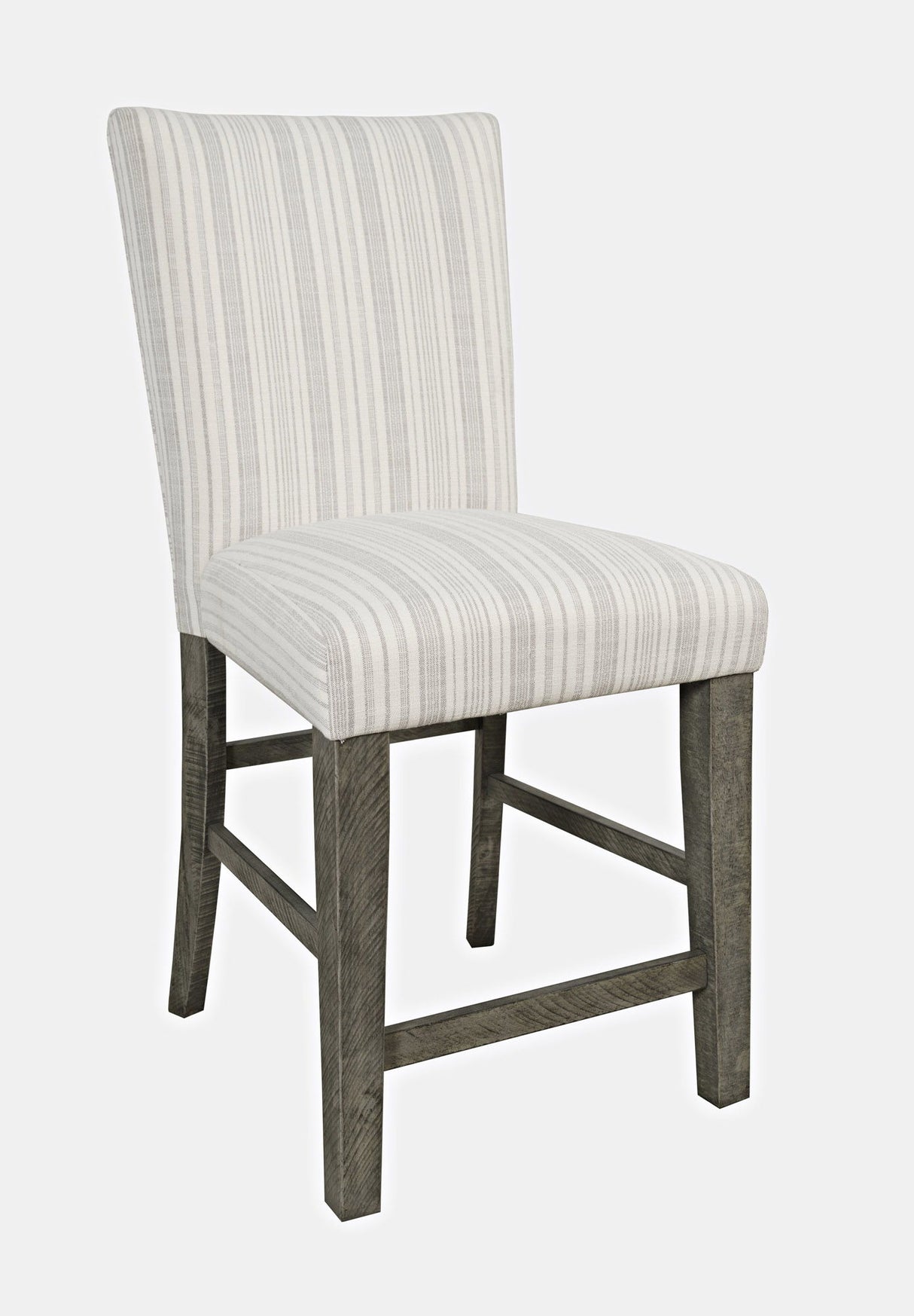 Telluride - Upholstered Counter Stool (Set of 2) - Driftwood Gray / Beige