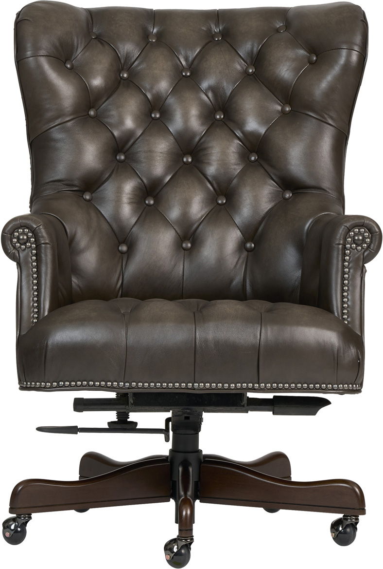 Jefferson Exec Chair Burnished Walnut