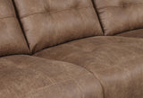 Anastasia - 3 Piece Sectional - Light Brown