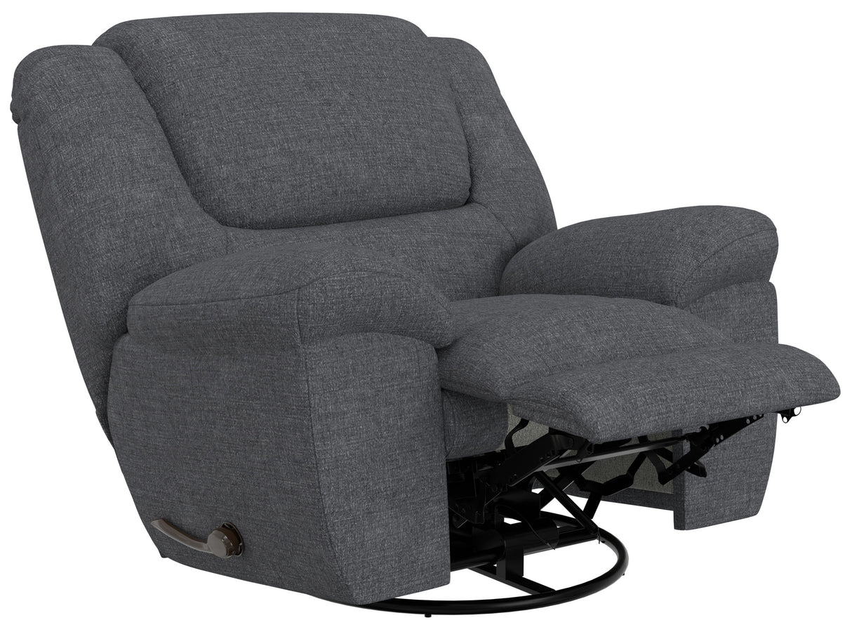 Trifecta - Swivel Recliner - Smoke