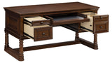 61" Half Ped Desk