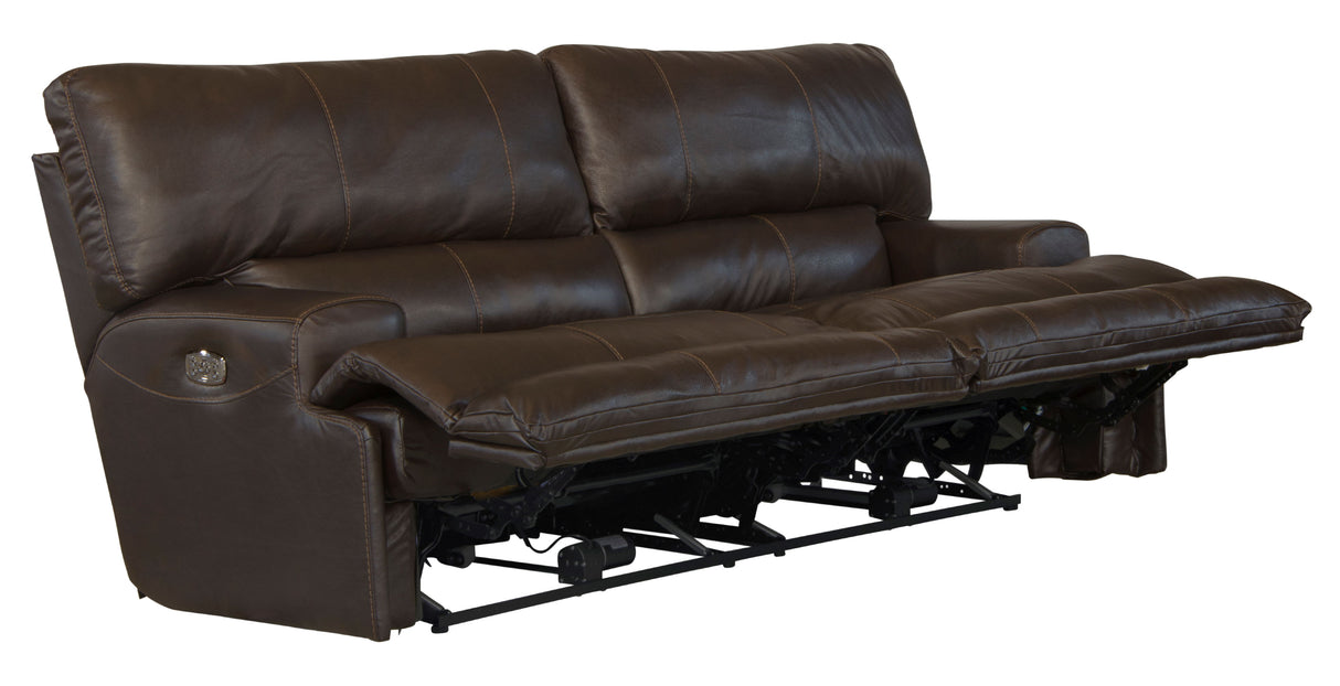 Wembley - Power Headrest With Lumbar Lay Flat Reclining Sofa