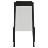 Dining Side Chair (Set of 2) - Black / Ivory