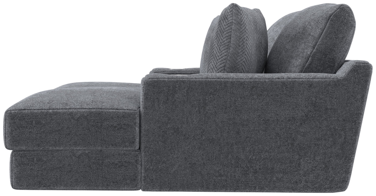 Cozy - 2 Piece Double Wide Chaise With USB Charging Ports