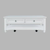 Westport - Castered Lift Top Table - White