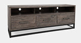 East Hampton - 70" Console - Distressed Gray