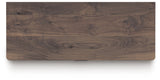 Pamytta - Brown - Five Drawer Wide Chest