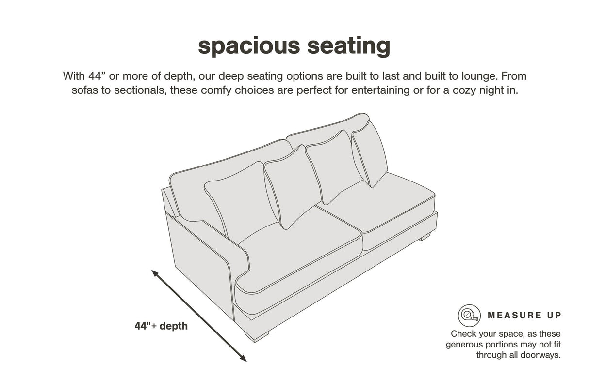 Valerani - Sofa - Sandstone