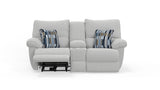 Lenny - Power Lay Flat Reclining Console Loveseat